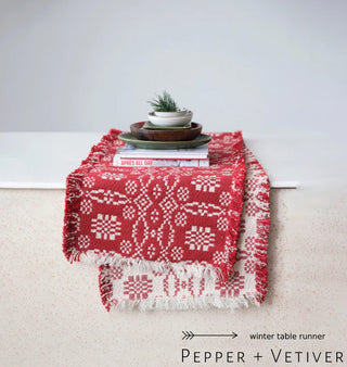 Winter Table Runner
