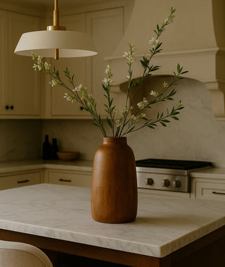 Sonoma Walnut Wood Vase
