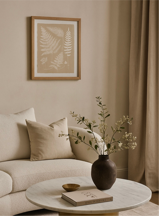 Fern Wood Framed Art