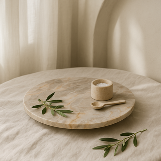Vera Marble Lazy Susan