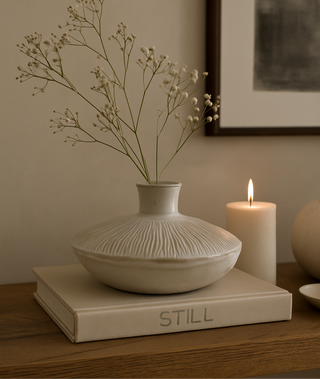 Jordana Pleated Vase