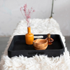 Berkley Black Wood Tray