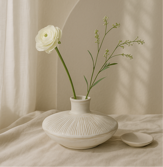 Jordana Pleated Vase