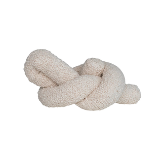 Cotton Bouclé Knot Pillow