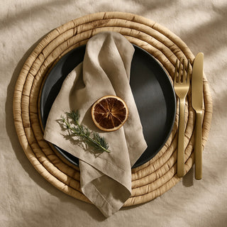 Savanna Hand-Woven Placemats, Set of 4