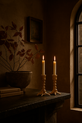 Artemis Taper Candle Holders, Set of 2