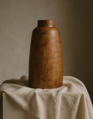 Sonoma Walnut Wood Vase