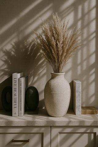 Dried Grass Bunch, Natural, 19.75"