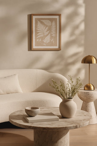 Fern Wood Framed Art