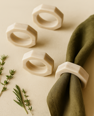 Isolde Napkin Rings, Set of 4