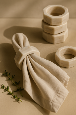 Isolde Napkin Rings, Set of 4