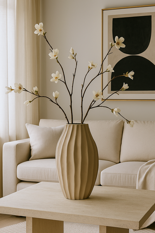 Côte Pleated Vase