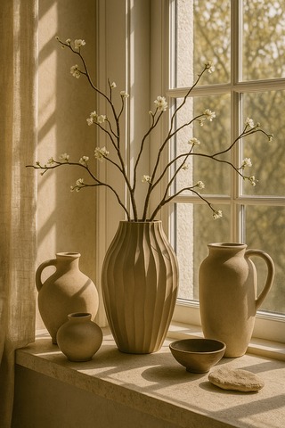 Côte Pleated Vase