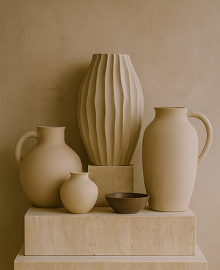 Côte Pleated Vase