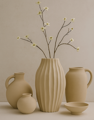 Côte Pleated Vase