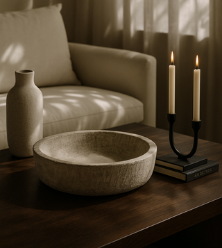 Oia Stone Bowl