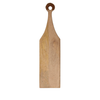 Burton Wood Board with Leather Handles, Tall