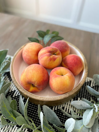 Hayes Wood + White Nesting Bowls, Set of 2