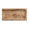 Holiday Wood Deer Tray