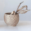 Pomous Hobnail Pot, Distressed, 9"