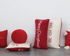 Merry Christmas Lumbar Pillow, 24" x 12"