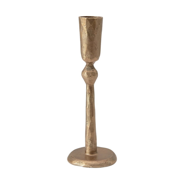 Vintage Ornate Brass Candle Holder