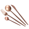 Lina Rose Gold Flatware, 4-16 piece sets