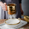Gold Goddess Flour Sifter