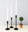 Matte Black Candlesticks