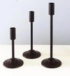Matte Black Candlesticks