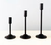 Matte Black Candlesticks