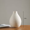 Daliah Textured Cream Vase Collection
