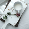 Olive Distressed White Bread Boards