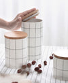 Ceramic Farmhouse Canisters