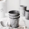 Apollo Distressed Metal Mini Cups