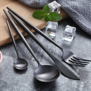 Black Flatware Collection