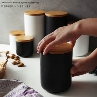 Black Kitchen Accessories