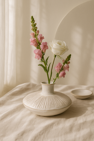 Jordana Pleated Vase