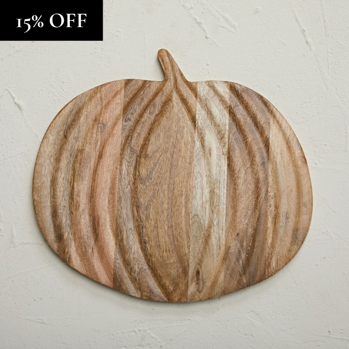 Wood Pumpkin Board