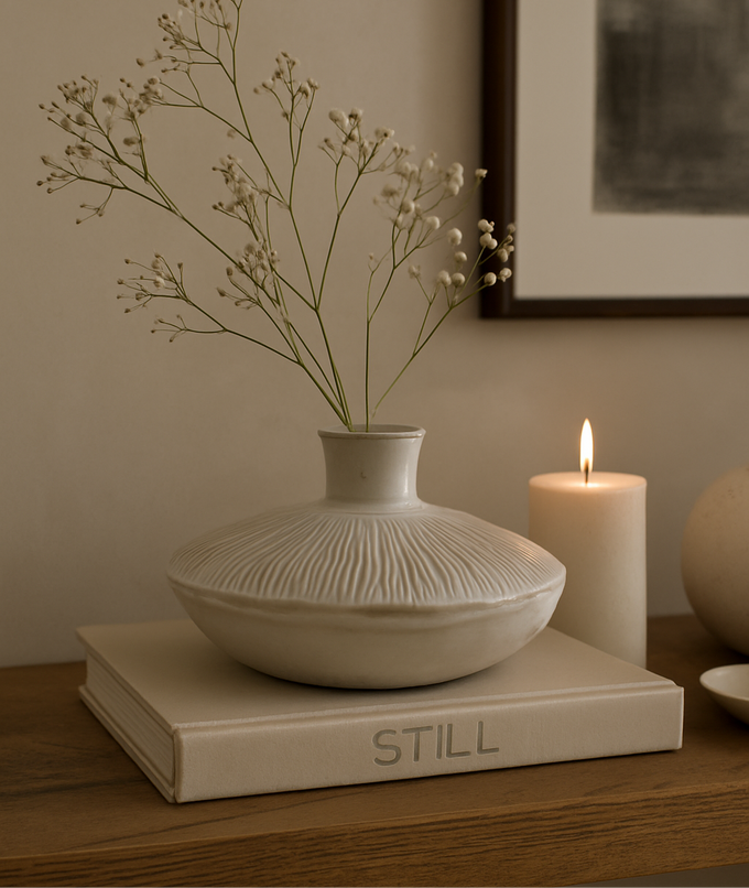 Jordana Pleated Vase