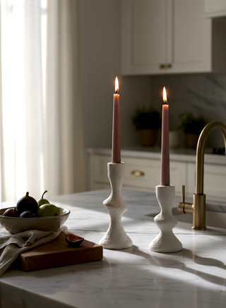 Aurora Taper Holders, Set of 2