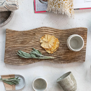 Bosley Grooved Wood Board