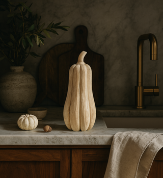 Windsor Gourd, Carved Wood