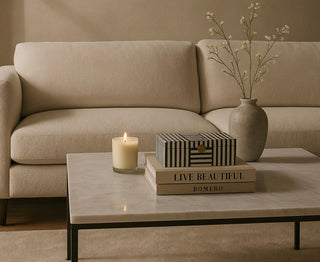 Viona Black + White Decorative Box