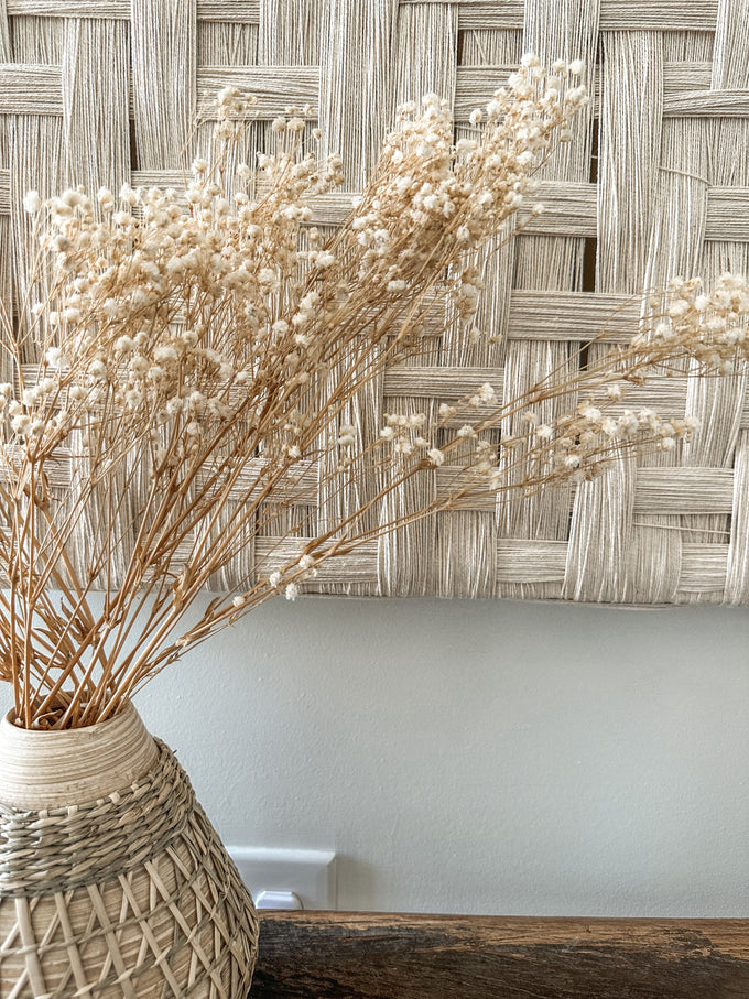 Dried Baby's Breath Bunch, Natural, 32"