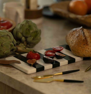 Liam Striped Marble Board