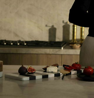 Liam Striped Marble Board