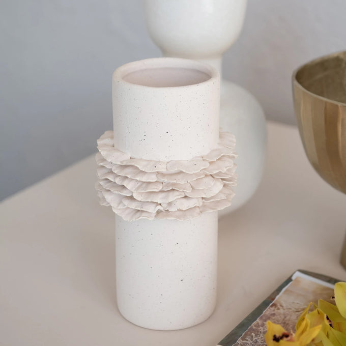 Maeve Ruffle Vase