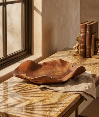 Nara Teak Bowl