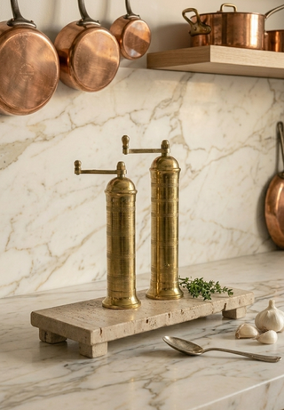 Ophelia Mills + Cojio Travertine Riser (Bundle)